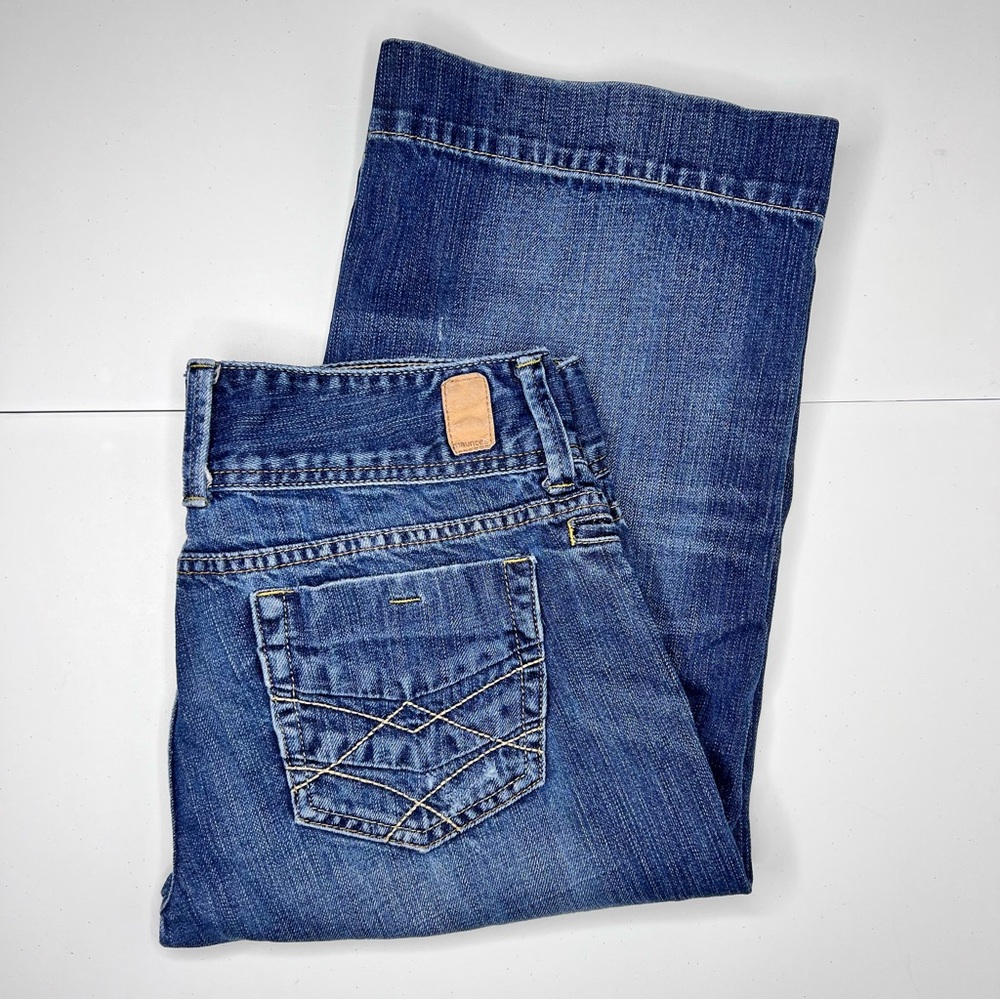 Maurices Blue Denim Capris